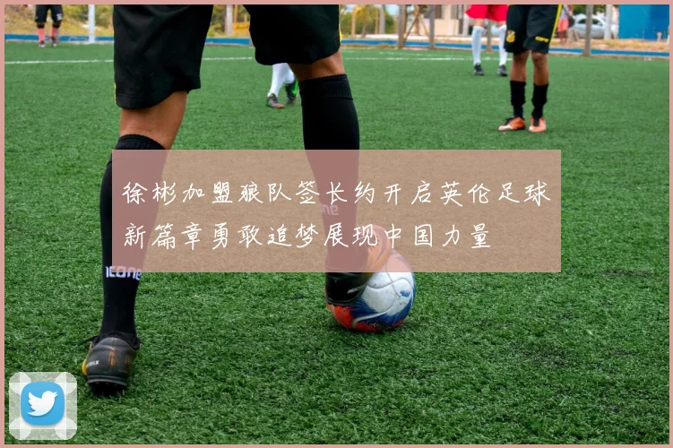 徐彬加盟狼队签长约开启英伦足球新篇章勇敢追梦展现中国力量